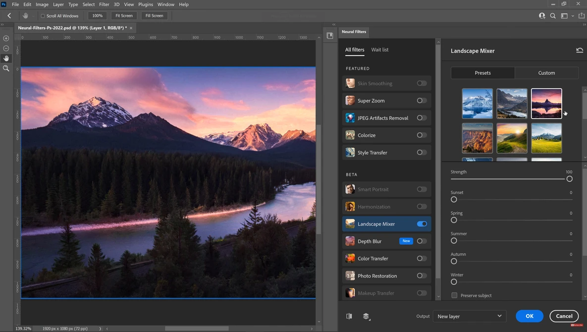 Landscape Mixer Photoshop 2022